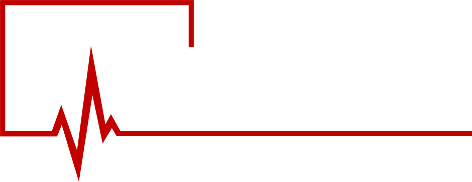 Eg prep logo on a black background.